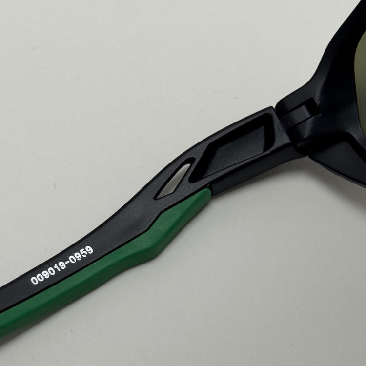 عینک آفتابی اسپرت اوکلی Oakley مدل 9019 سبز مشکی عدسی آبی