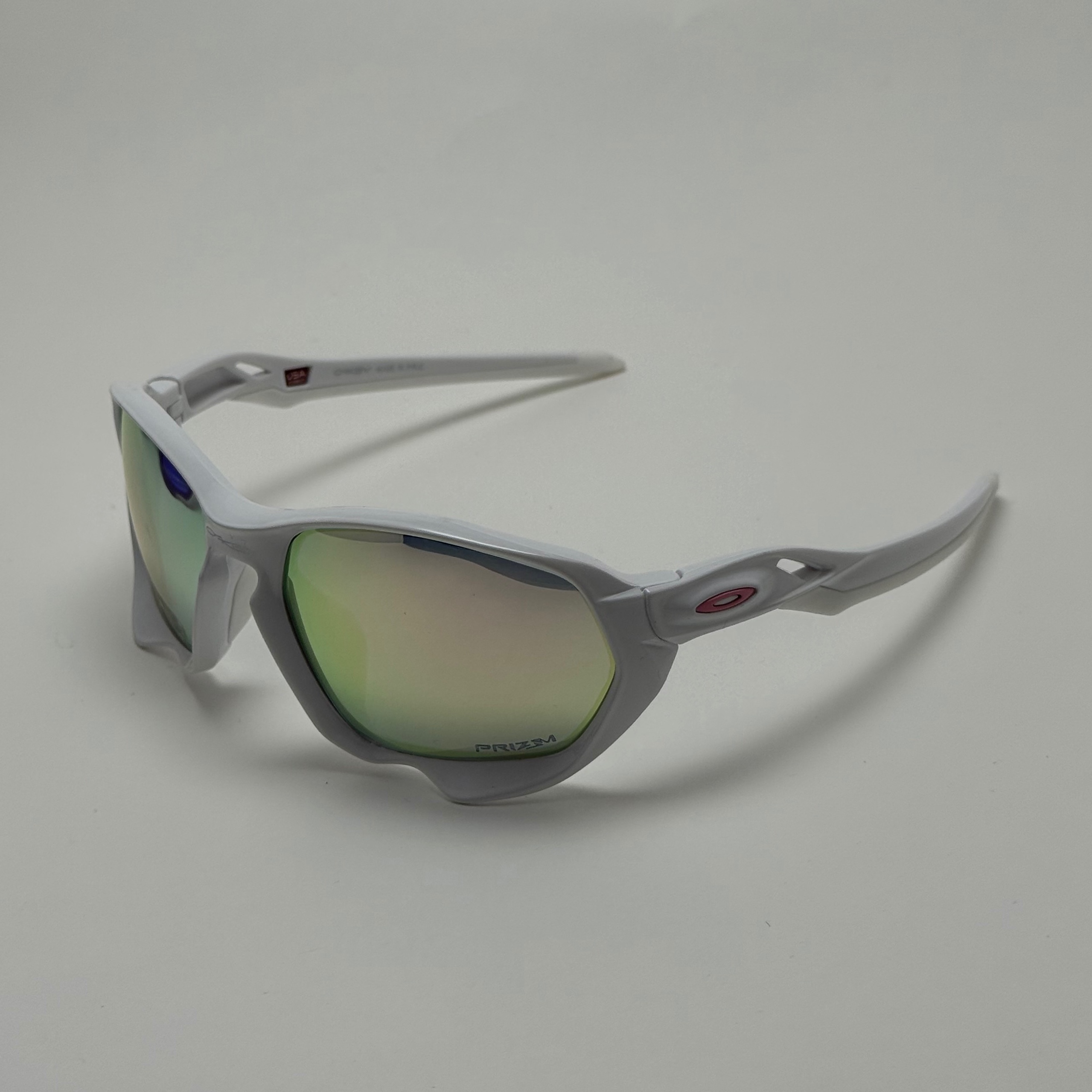 عینک آفتابی اسپرت اوکلی Oakley مدل 9019 سفید صورتی - عینک اوکلی زنانه