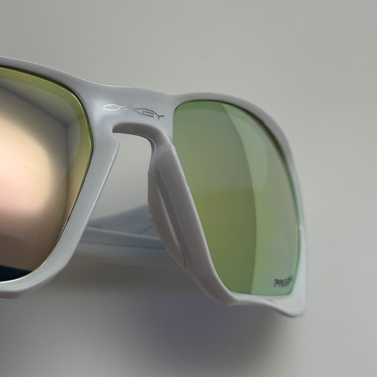 عینک آفتابی اسپرت اوکلی Oakley مدل 9019 سفید صورتی - عینک اوکلی زنانه