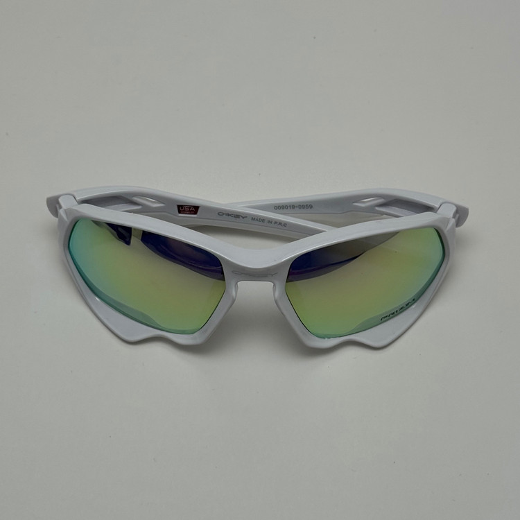 عینک آفتابی اسپرت اوکلی Oakley مدل 9019 سفید صورتی - عینک اوکلی زنانه