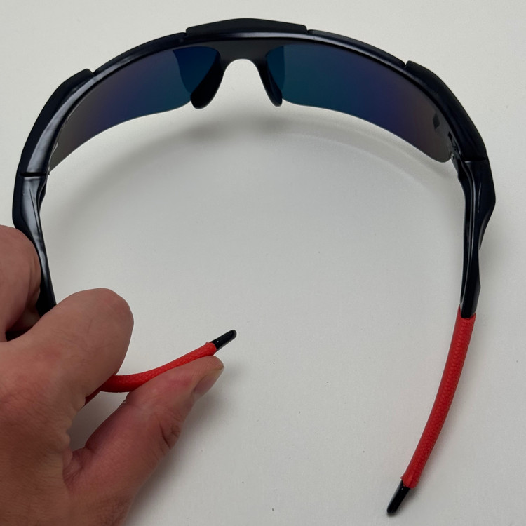 عینک آفتابی اسپرت اوکلی Oakley مدلRadar عدسی آتیشی فریم مشکی 806