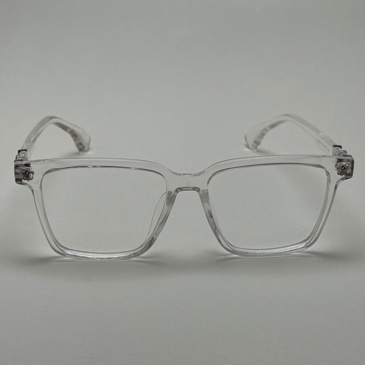 عینک بلوکات کروم هارتز کریستال نقره ای Chrome Hearts 52342 - کیفیت مستر