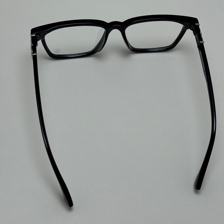 عینک بلوکات کروم هارتز مشکی نقره ای Chrome Hearts 52342 - کیفیت مستر