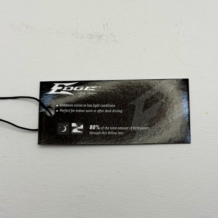 عینک آفتابی و شب اسپرت آمریکایی برند EDGE عدسی زرد یووی 400