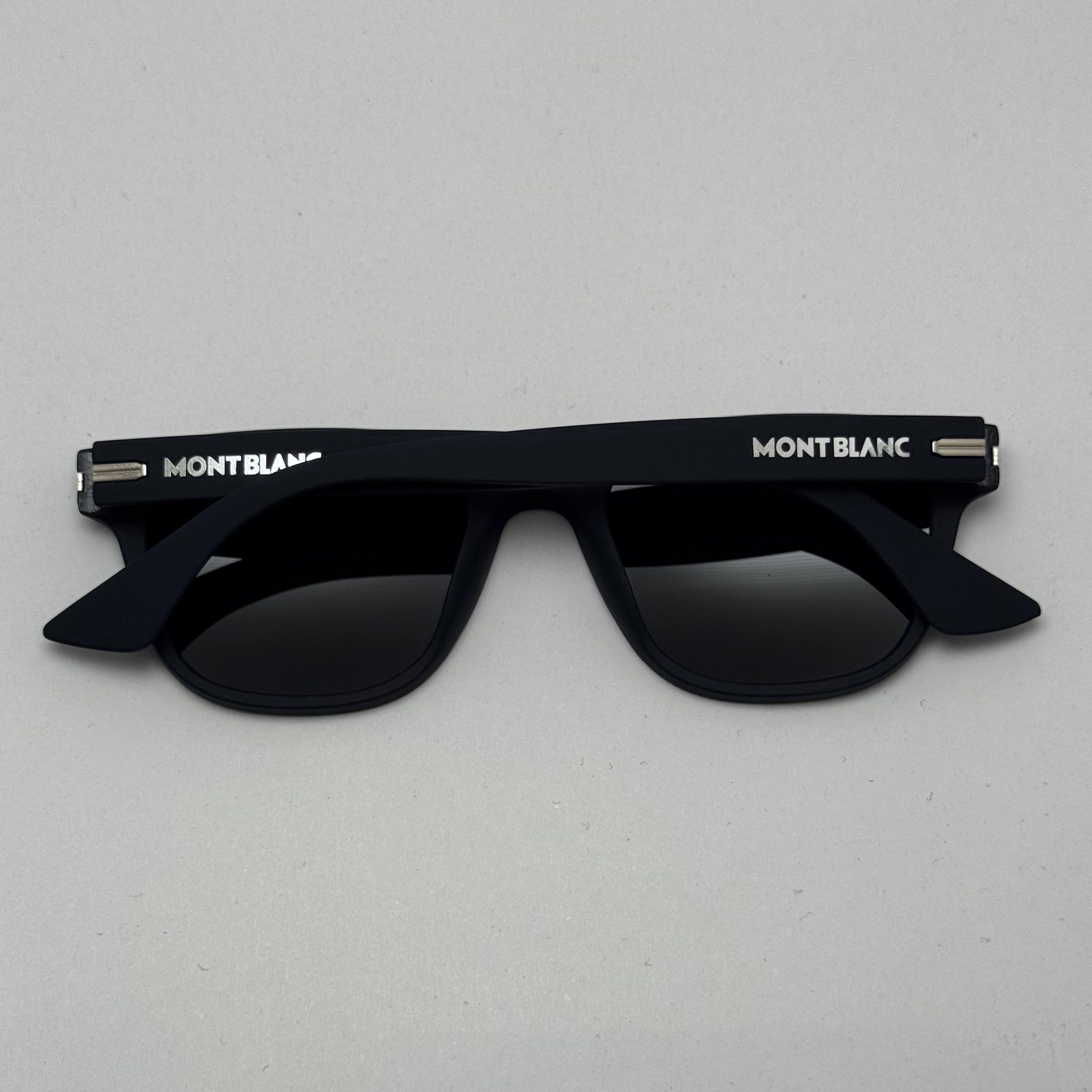 عینک آفتابی پلاریزه مون بلان MONT BLANC سبک آبی نفتی کد 0302