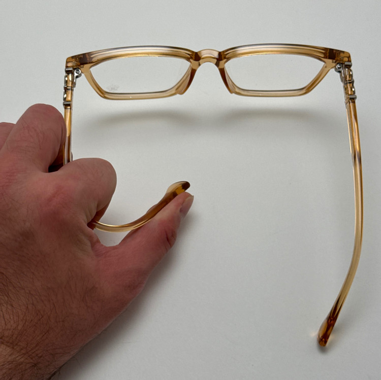 عینک بلوکات کروم هارتز نباتی Chrome Hearts 52342 - کیفیت مستر