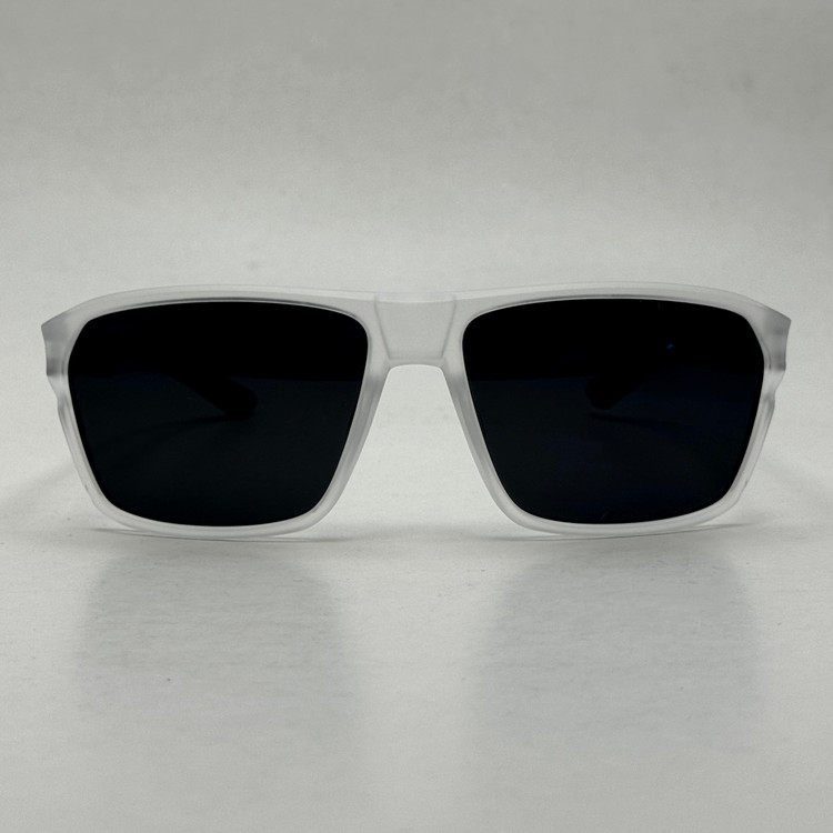 عینک اوکلی مستطیلی پلاریزه سبک OAKLEY آمریکایی مشکی فریم شفاف کد WG83107