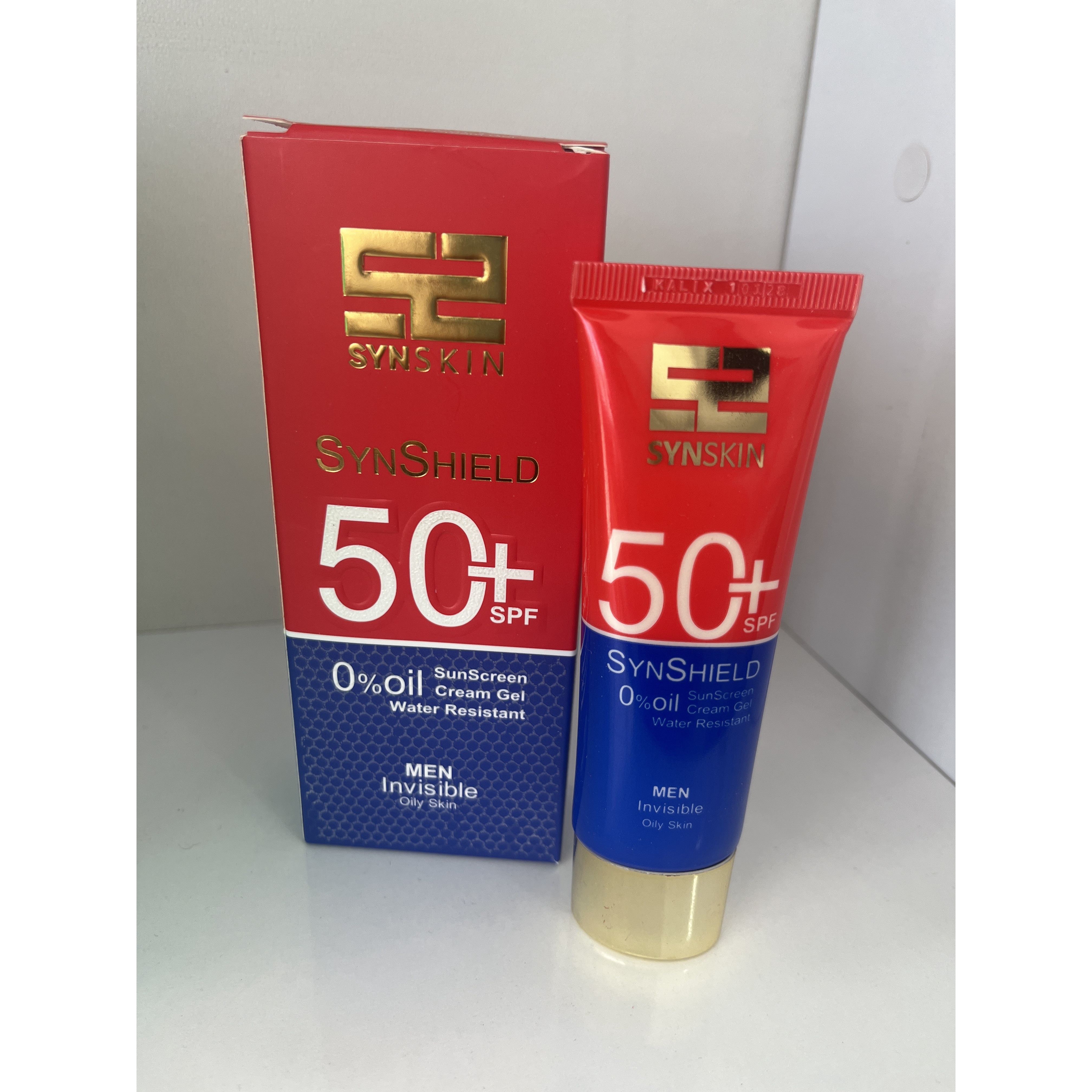 ژل کرم ضدآفتاب ساین اسکین SynShield با SPF50 مخصوص آقایان بدون چربی و نامرئی