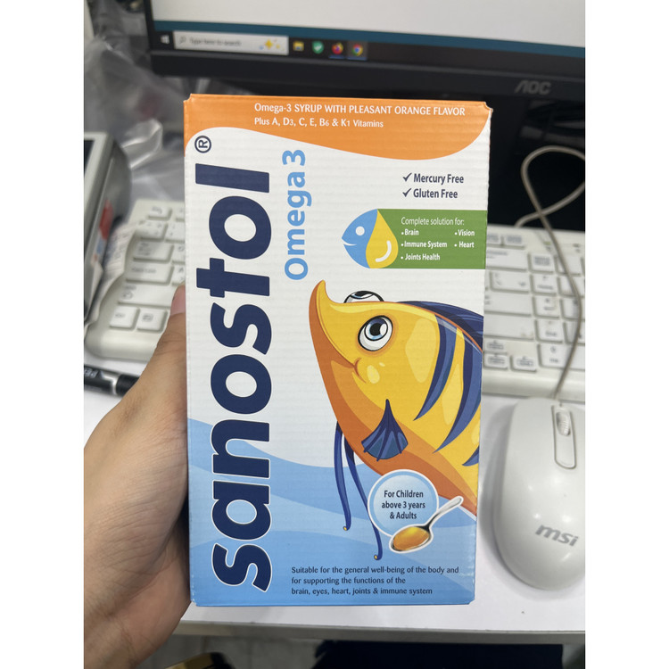 شربت سانستول امگا 3