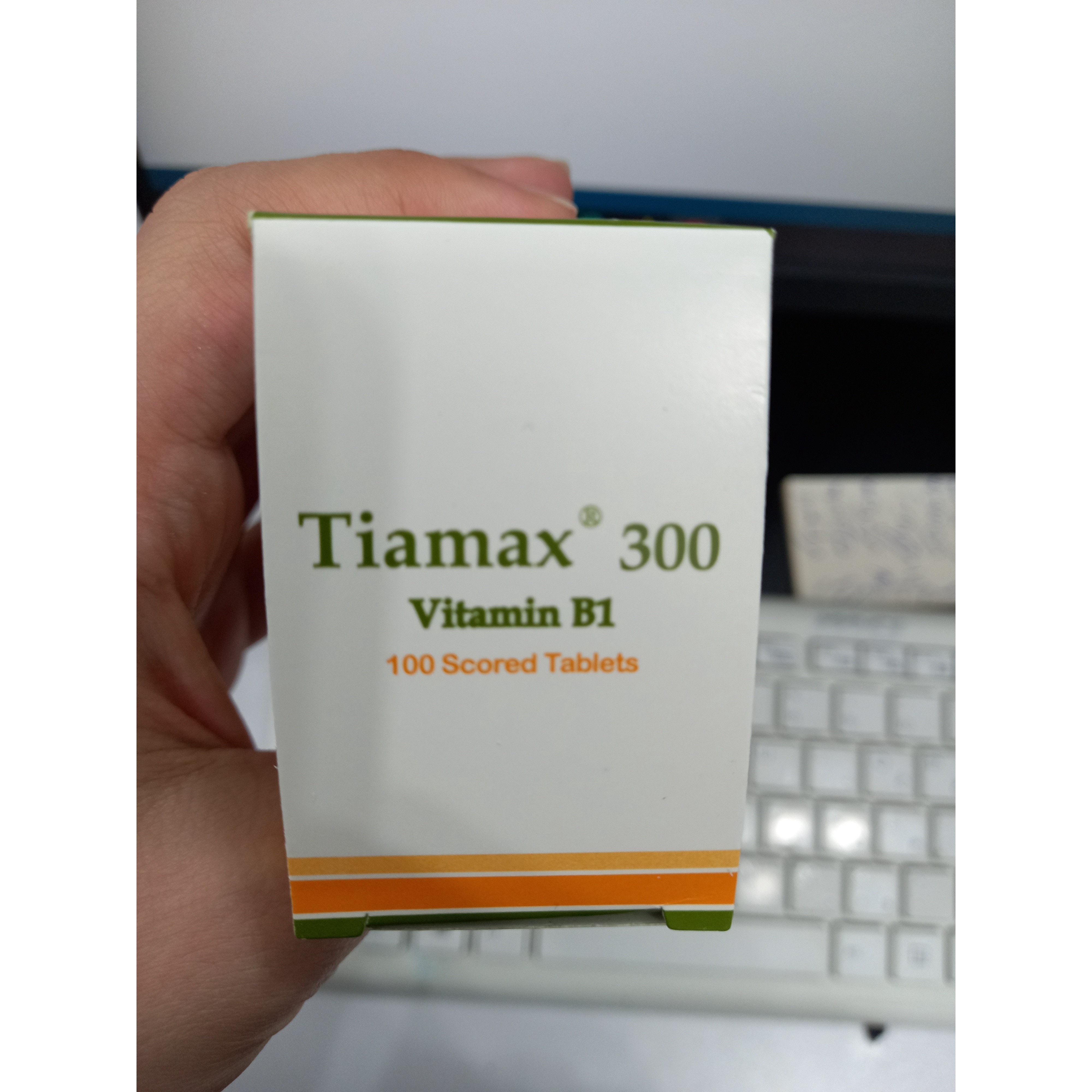 قرص ویتامین ب1 300 تیاماکس بسته 100 عددی