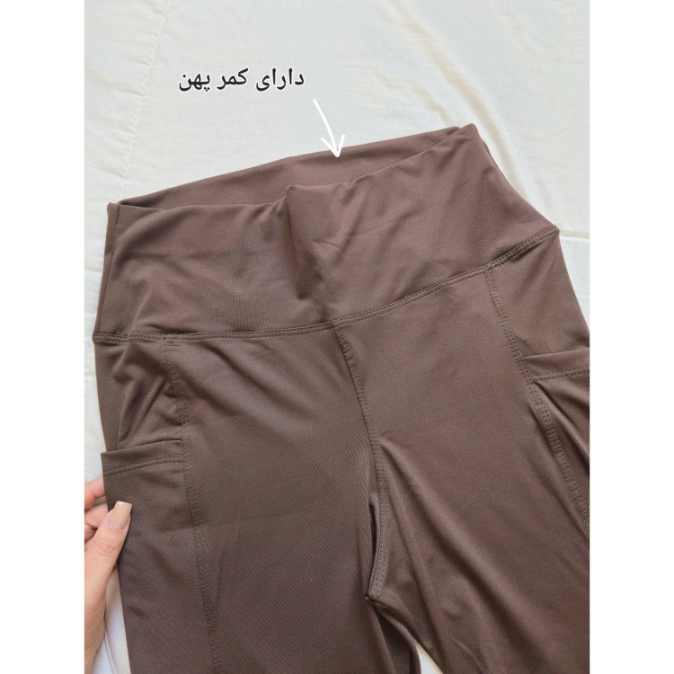 شلوارک ورزشی زنانه جیب موبایلی سایز 38 الی 42 مدل نایکی