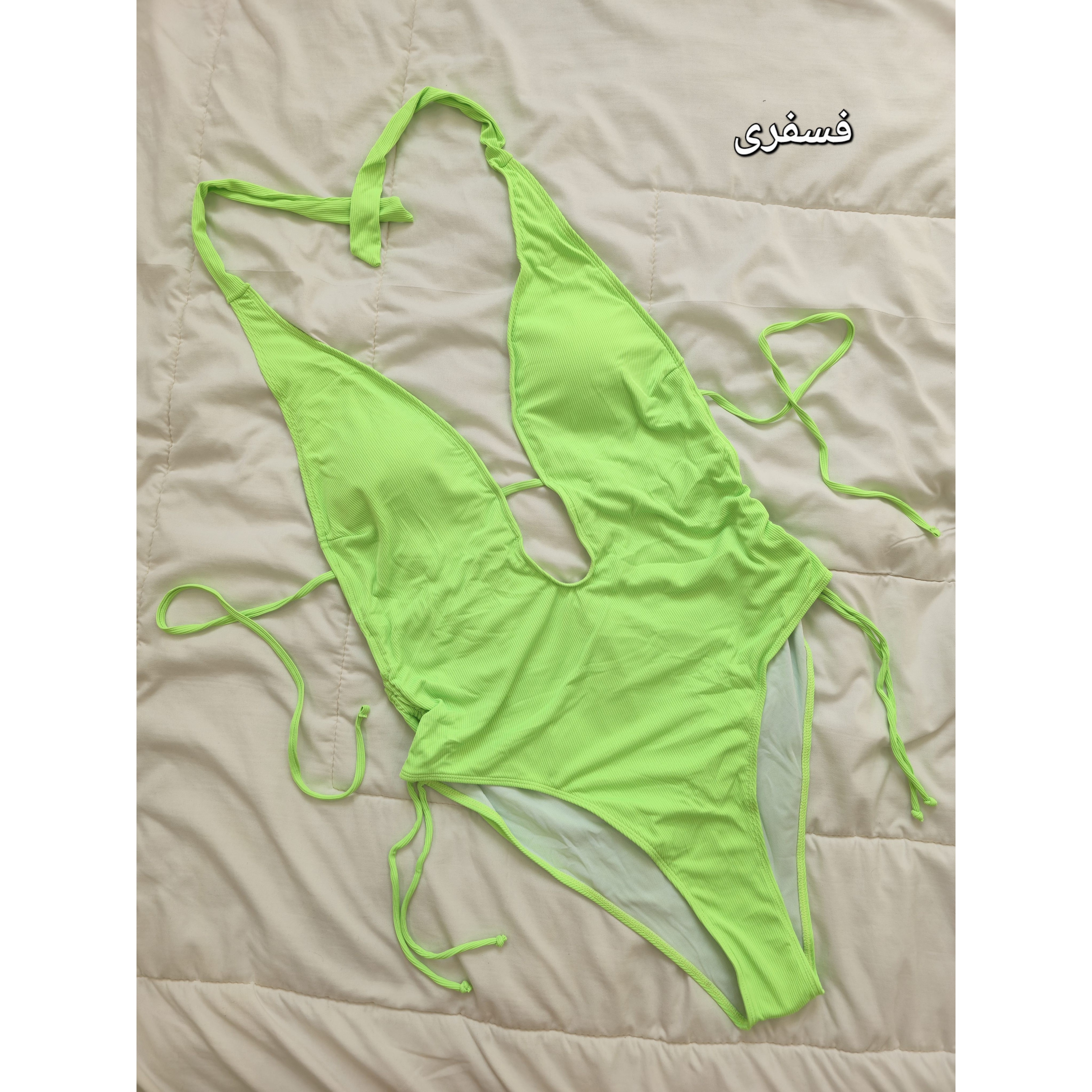 مایو کاپدار زنانه دخترانه سایز 50 الی 54 برند shein واررداتی 3XL اروپایی
