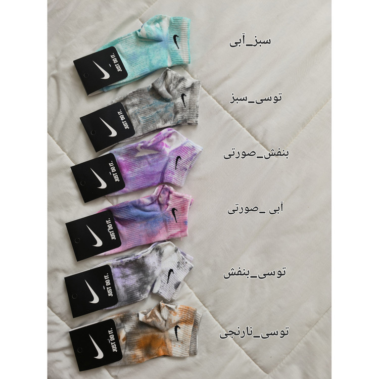 جوراب مچی زنانه مردانه مدل ابرنگی سایز 37 الی 40