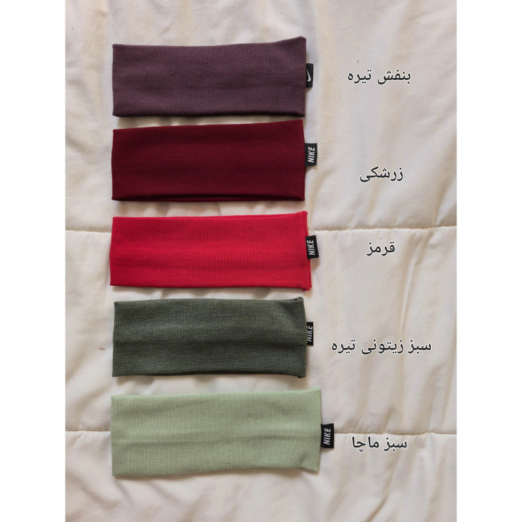 هدبند کبریتی اسپرت ورزشی زنانه مدل ساده هدبند زنانه