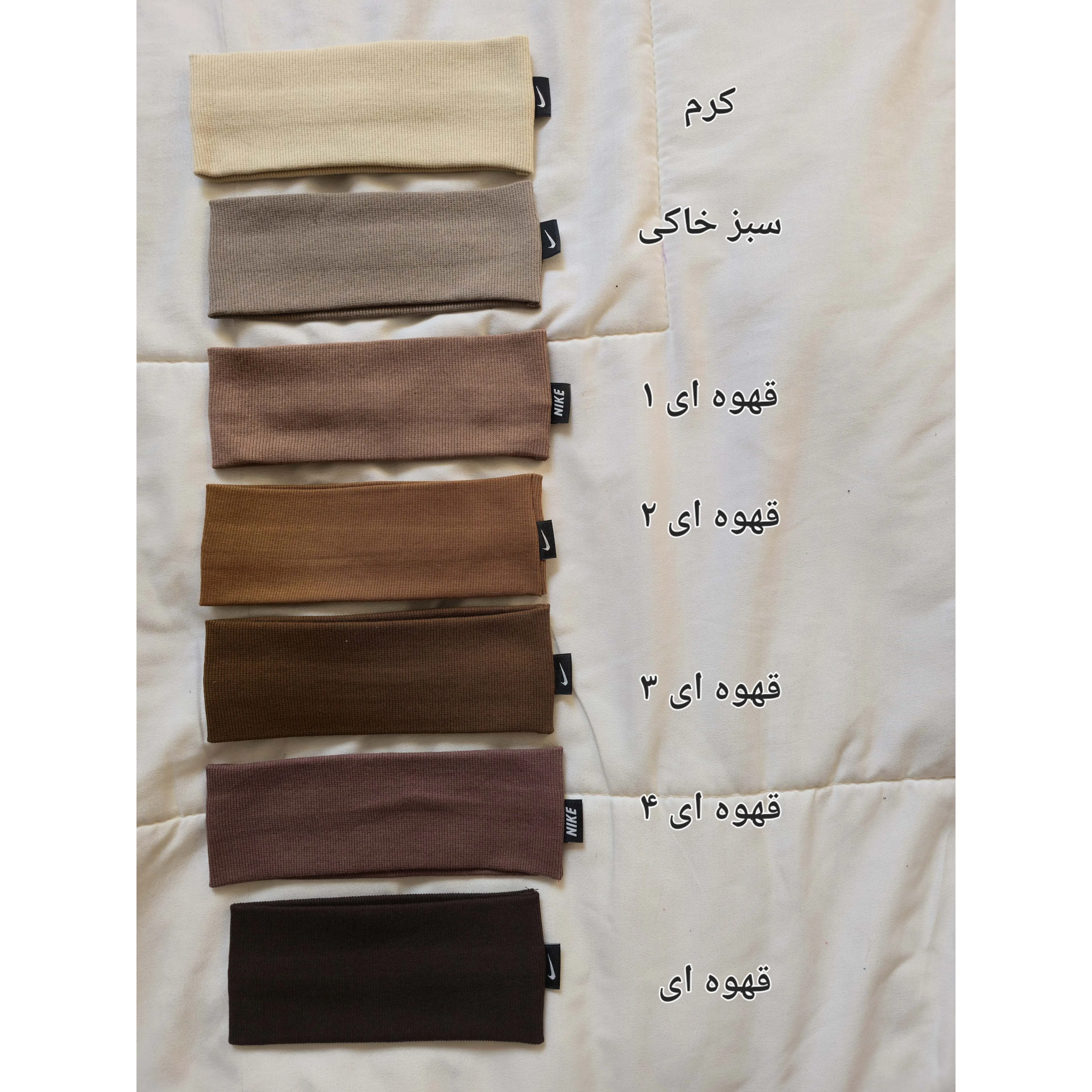 هدبند کبریتی اسپرت ورزشی زنانه مدل ساده هدبند زنانه
