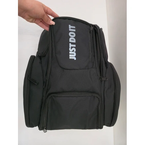 کیف کوله سفری باشگاهی جاکفشی دار مدل just do it ساک باشگاهی 7 جیب کوله باشگاهی ساک سفری ساک ورزشی کوله ورزشی