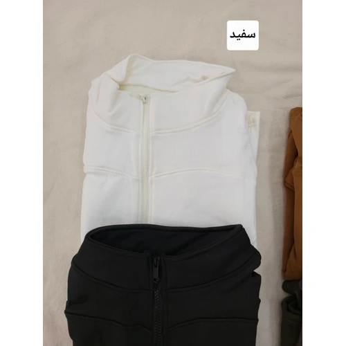 سویشرت ورزشی زنانه وارداتی داخل تدی سایز 34 الی 46 گرمکن زنانه استین فینگردار داخل کرکی سویشرت زنانه