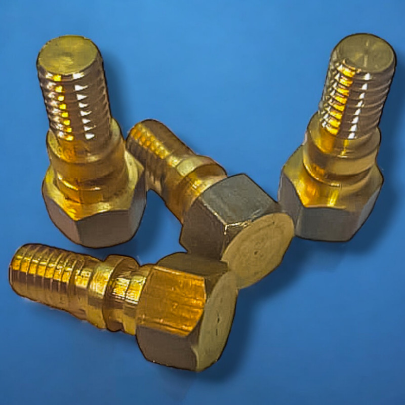 پیچ کورکن ورودی سوخت گاز سرسیلندر خودرو فورس مدل 003409 کد XU7 مناسب برای سمند و سمند سورن بسته ۴ عددی