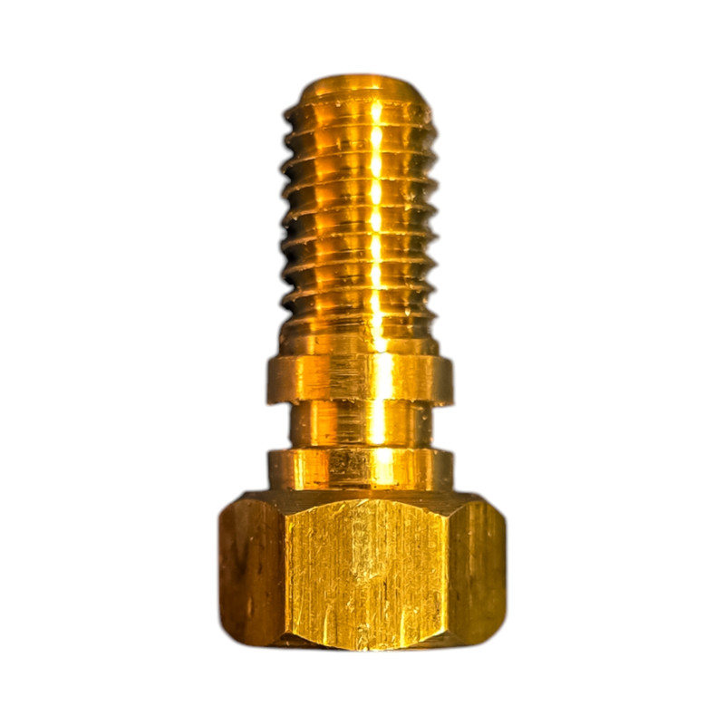 پیچ کورکن ورودی سوخت گاز سرسیلندر خودرو فورس مدل 003408 کد XU7.XU7P مناسب برای پژو ۴۰۵ و پژو پارس بسته ۴ عددی