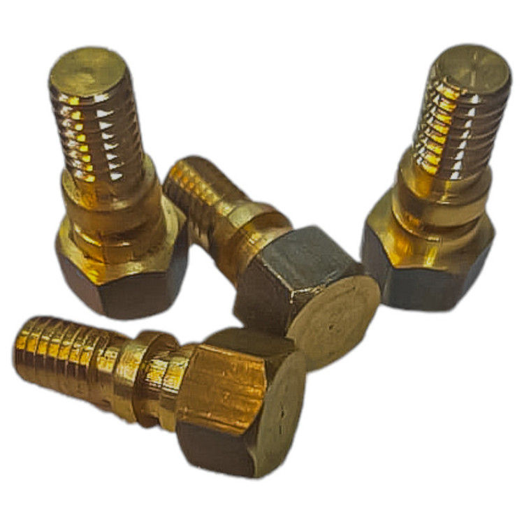 پیچ کورکن ورودی سوخت گاز سرسیلندر خودرو فورس مدل 003410 کد XU7P مناسب برای وانت آریسان ۲ و سمند سورن پلاس بسته ۴ عددی
