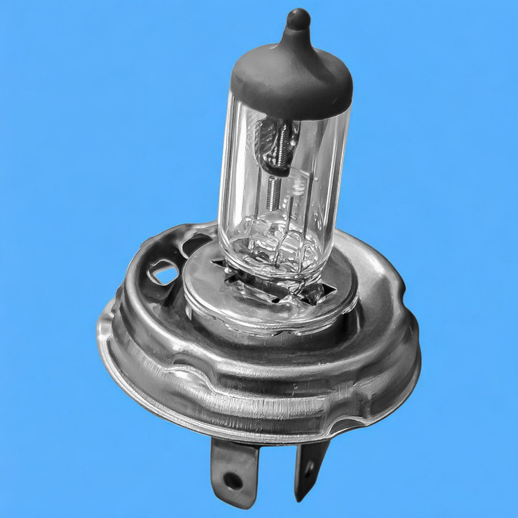 لامپ نور پایین و نور بالا چراغ جلو تک حالته بست یدک مدل استاندارد کد W114-W115 پایه H4 مناسب برای مرسدس بنز کلاس E