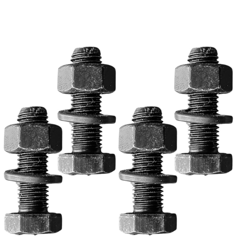 پیچ و مهره و واشر فنری گاردن خودرو بست یدک مدل 003090 مناسب برای پیکان و پژو آردی بسته ۴ عددی