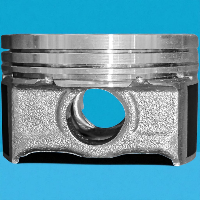 پیستون و گژن پین خودرو فورس مدل 0.50 مناسب برای شاهین M15TC بسته ۴ عددی